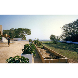 View of the garden at Tekri, birthsite of Sulṭān Muḥammad Shāh (Aga Khan III)
